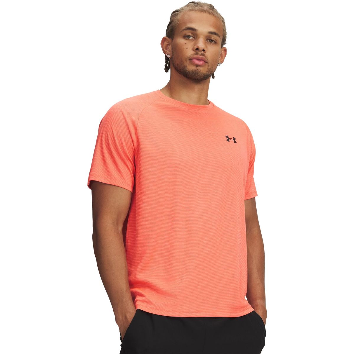 Under Armour Tech Textured SS red black (690) XL 1382796-690-XL