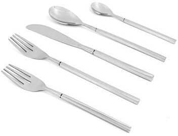 Vibhsa Stainless Steel Sivlerware 20 Piece Flatware Set, Service for 4