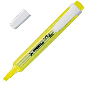 Stabilo Textmarker swing cool, Strichbreite 1 - 4mm, gelb
