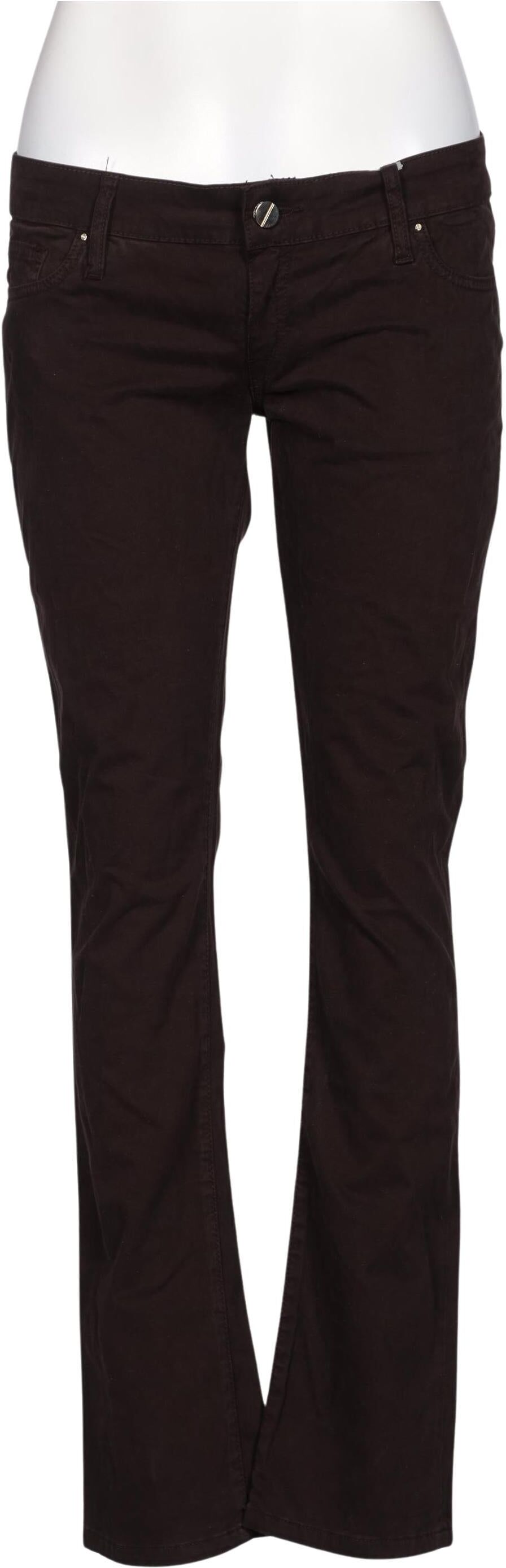 Guess Damen Stoffhose, Braun, Gr. W31, Baumwolle / Elasthan - Second Hand