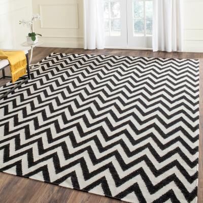 SAFAVIEH Handmade Flatweave Dhurries Sandie Modern Wool Rug