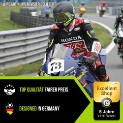 Broken Head Racing-Helm BeProud Light Carbon Gelb - Limited Edition L (59-60 cm)