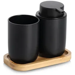 Badzubehör-Set ALMA (LBH 16,50x9x13,50 cm) - LBH 16,50x9x13,50 cm