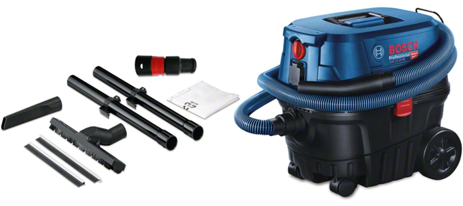 Bosch Professional GAS 12-25 PL nat-/droogzuiger 1.200 W