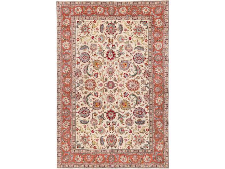 Täbriz Teppich 204x309 Handgeknüpft Orientteppich Perserteppich Wolle