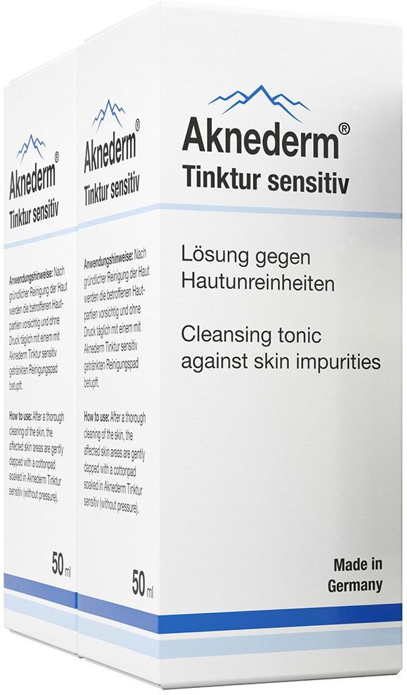 Aknederm Tinktur sensitiv 2x50 ml