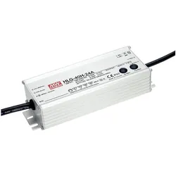 Mean Well, Beleuchtung Zubehör, MW HLG-40H-12A LED-Treiber, LED-Trafo Konstantspannung, Konstantstrom