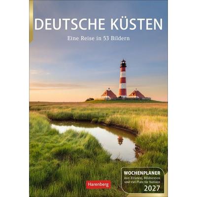 Deutsche Küsten Wochenplaner 2027 - Eine Reise in 53 Bildern
