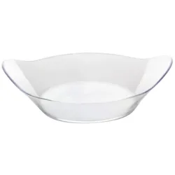 MONOUSO - Fingerfood Teller mit Griffen PS 8,4x6,5x2,2cm 30ml (25 Stück)
