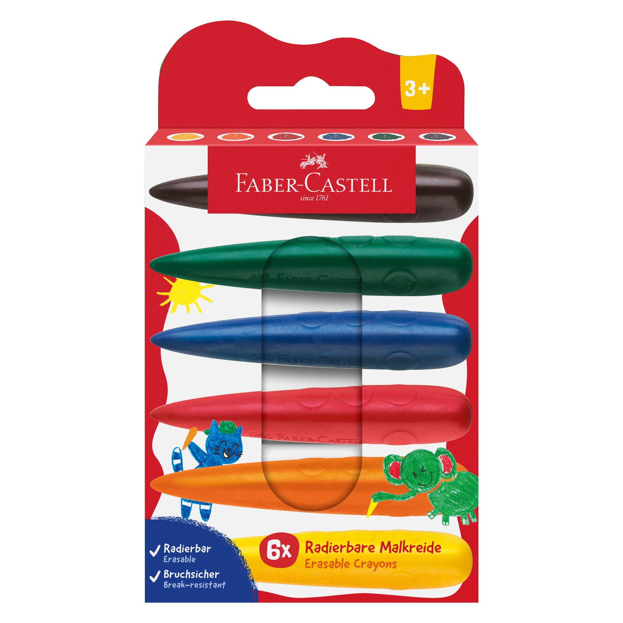 Faber-Castell Malkreide Finger 6er (6x) (120409)