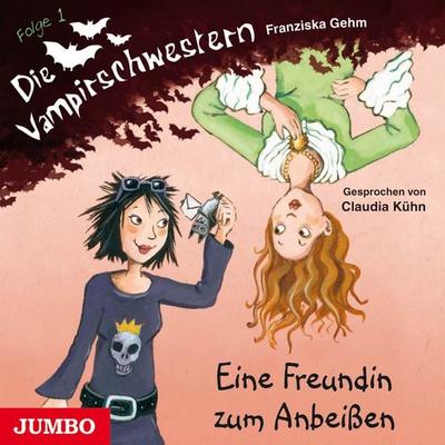 Die Vampirschwestern. Eine Freundin zum Anbeißen [Band 1] - Franziska Gehm, Audio, 4057664073495