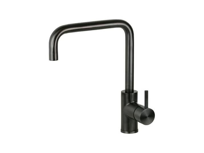 Pollini Acqua Design - Küchenarmatur aus Edelstahl Farbe Gunmetal mit schwenkbarem Auslauf NF0001B - RUB13273 - Gunmetal