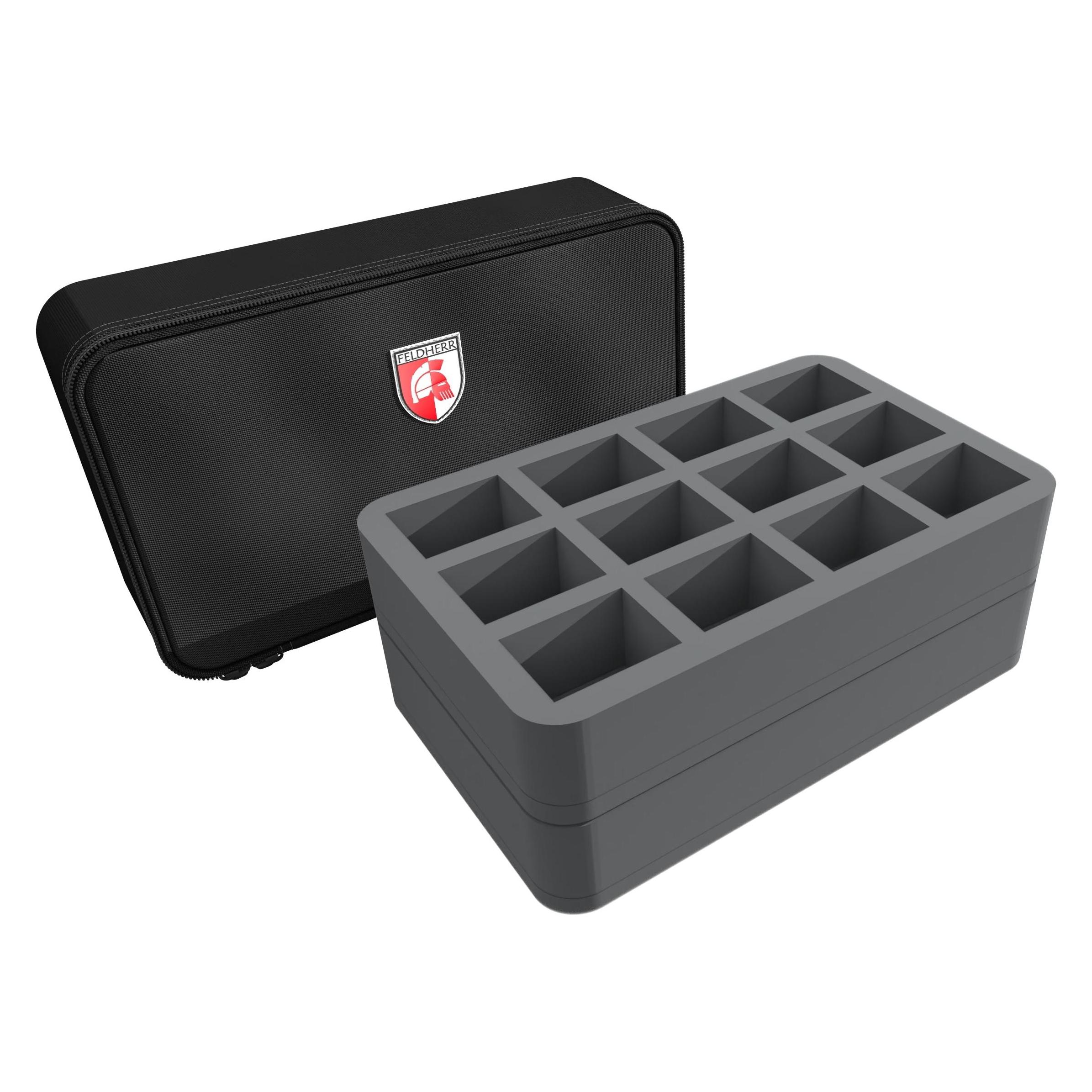 Feldherr MINI Tasche für Tabletop-Miniaturen im Massstab 1:72 (20 mm) (Schaumstoff, Textil) (411557)