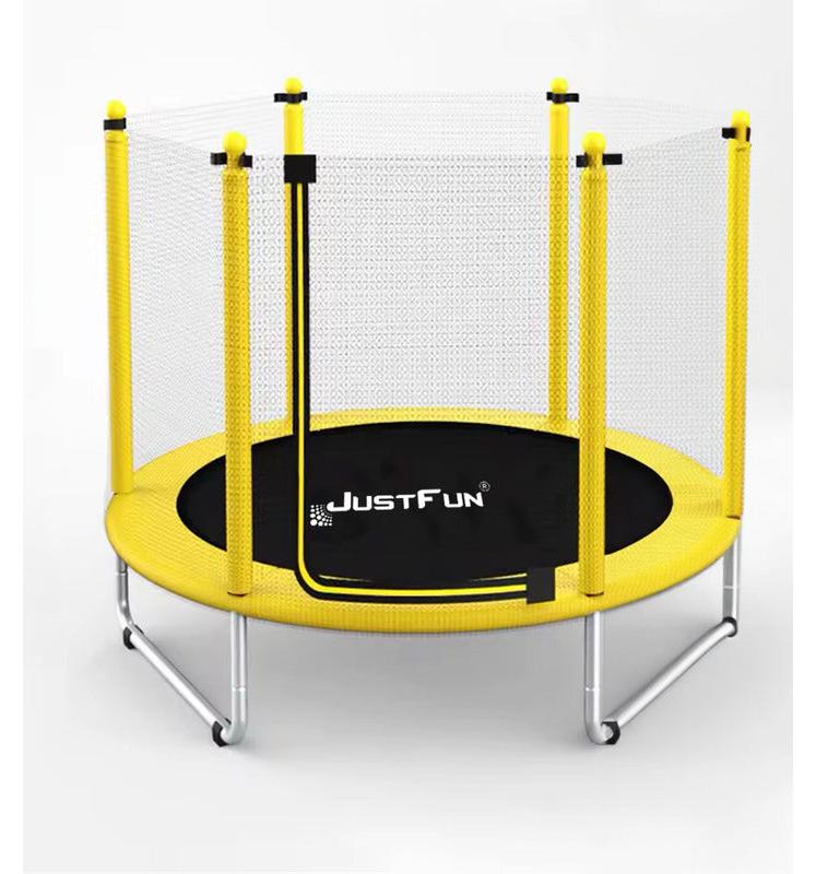 Trampolin mit Sicherheitsnetz - Outdoor-Spielzeug und Fitness-Trampolin - Durchmesser 152 cm