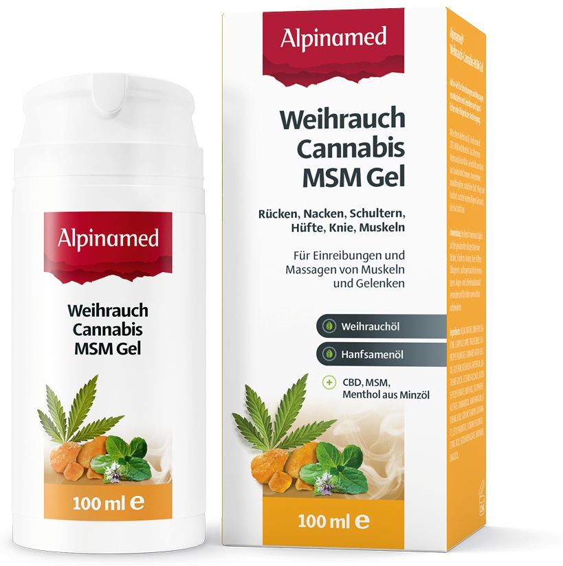 Alpinamed Weihr CAN MSM GEL 100 ml Gel