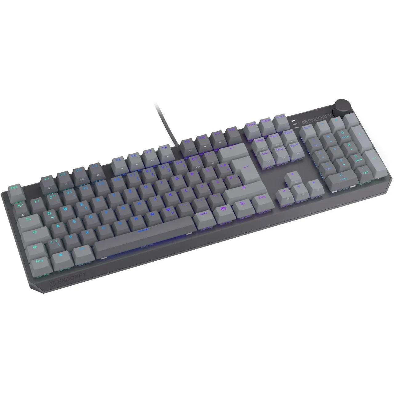 Endorfy Thock V2 Endorfy Red USB Deutsch grau (kabelgebunden)