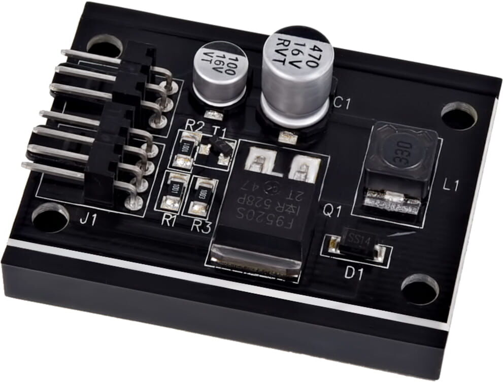 Phobya 4Pin PWM auf 3Pin Transformer Single
