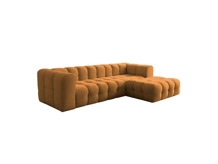Friderik-EU Ecksofa Baloo L – modernes Design & Komfort mit HR-Schaumstoff-Polsterung, Stoff Moly