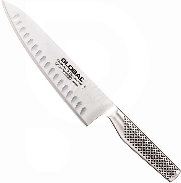 Global Coltello inox alveolato da cuoco  GF-99 - 20,5 cm
