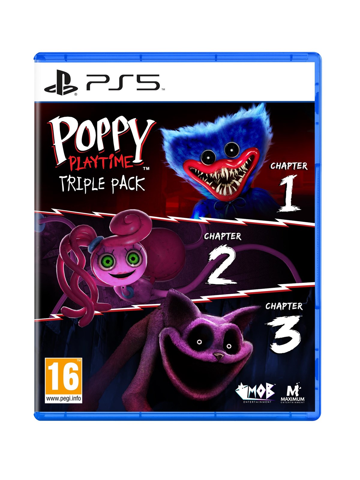 Poppy Playtime Triple Pack - Sony PlayStation 5 - Horror - PEGI 16