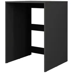 Vicco Waschmaschinenschrank Irma, Anthrazit/Goldkraft Eiche, 68 x 88.5 cm, Waschmaschinenschrank, Schwarz, Braun