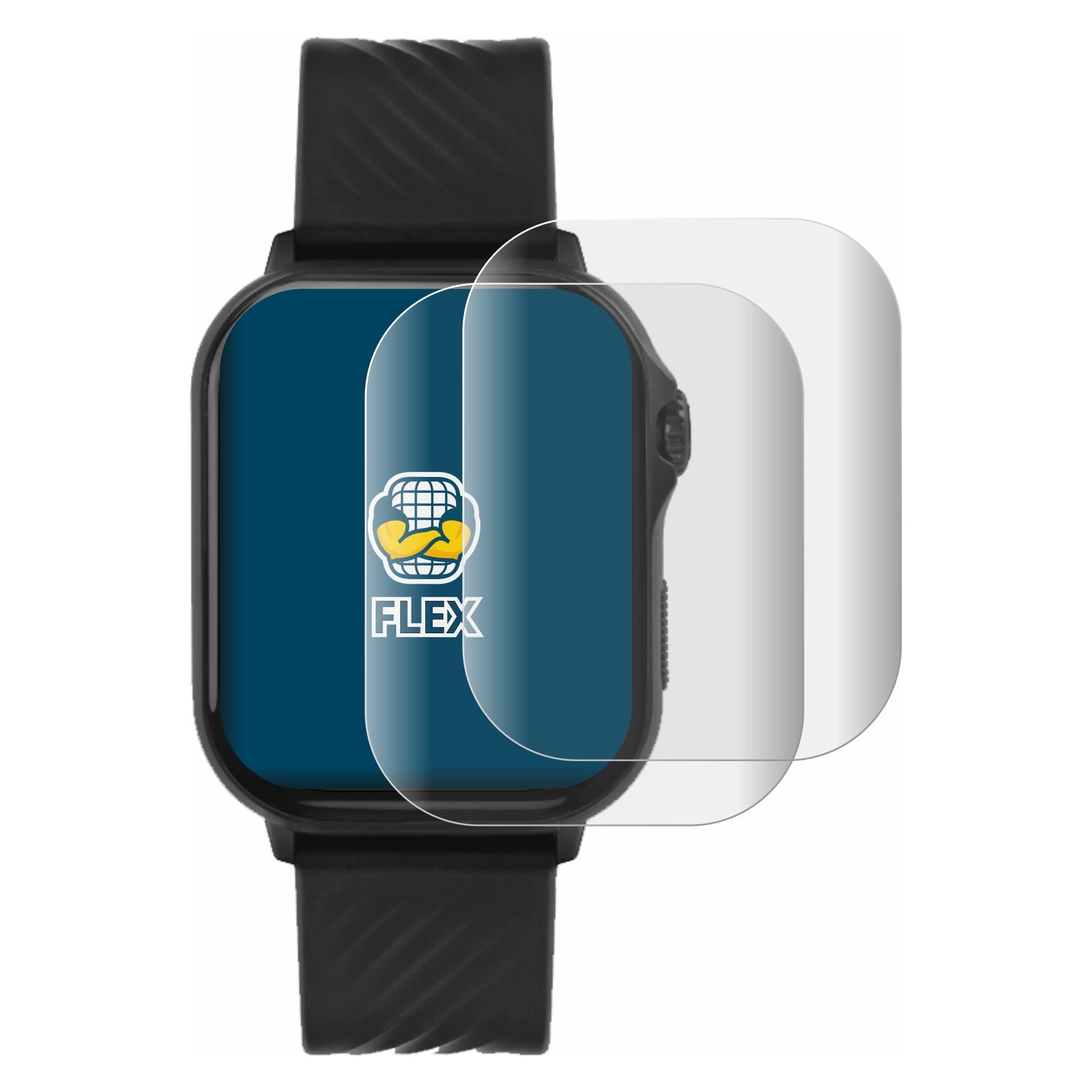 Brotect Fullscreen für Reflex Active Venture 400 S XL AMOLED Schutzfolie Displayschutz Folie Klar (5164516)