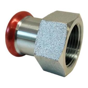 Agam Pressanpassung Assotherm reduzierend, FF, 1/2, Ø18 mm (Pressverbindung) (73971554)
