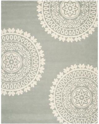 SAFAVIEH Handmade Bella Onie Modern Floral Wool Rug