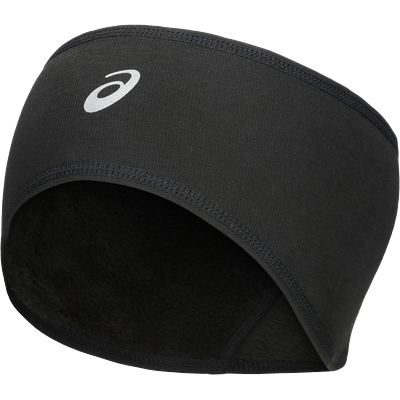 Stirnband ASICS "WINTER RUN EAR WARMER", Damen, schwarz (performance schwarz), Obermaterial: 100% Polyester, Mützen Stirnband, Reflektierend, Unterstützende Passform, ASICS Design
