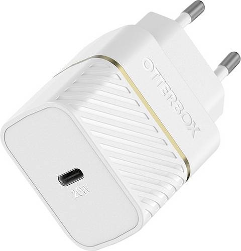 Otterbox Wall USB Ladegerät 20W 1x USB-C USB PD, USB PD 3.0 Weiß Schnellladegerät, ohne Kabel