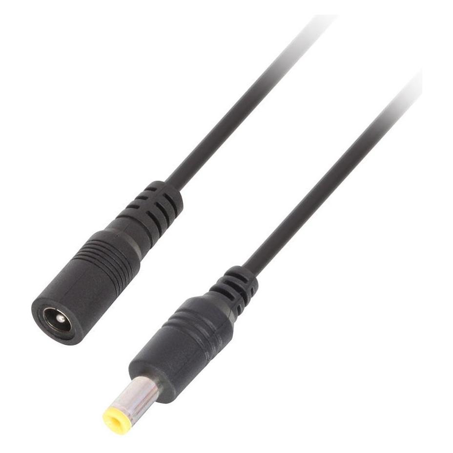 Lindy 70321 power cable Black 0.5 m (0.50 m) (70321)