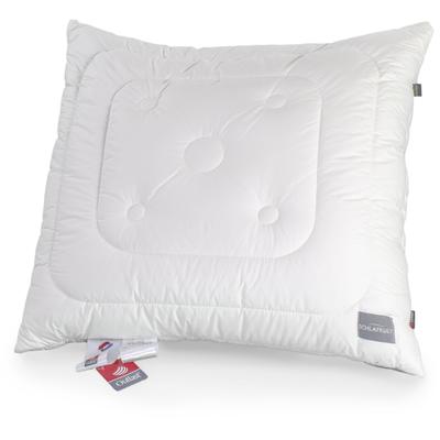 Synthetikkopfkissen STENDEBACH "Climacozy Kissen", weiß, B:80cm H:15cm L:80cm, Bezug: 100% Baumwolle. Füllung: 100% Polyester, Kopfkissen, temperaturregulierendes Synthetikkopfkissen, in 40x80 oder 80x80 cm