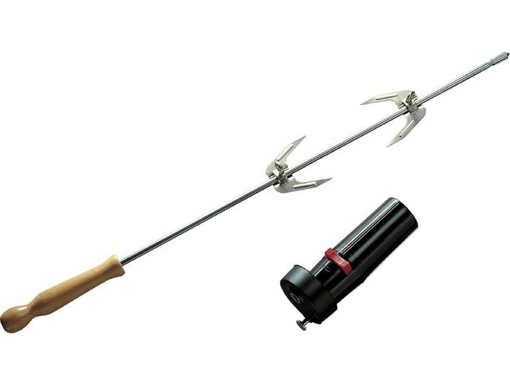 Barbecook - Draaispit - Rotisserie set - Met motor - Voor houtskool BBQ - 85cm