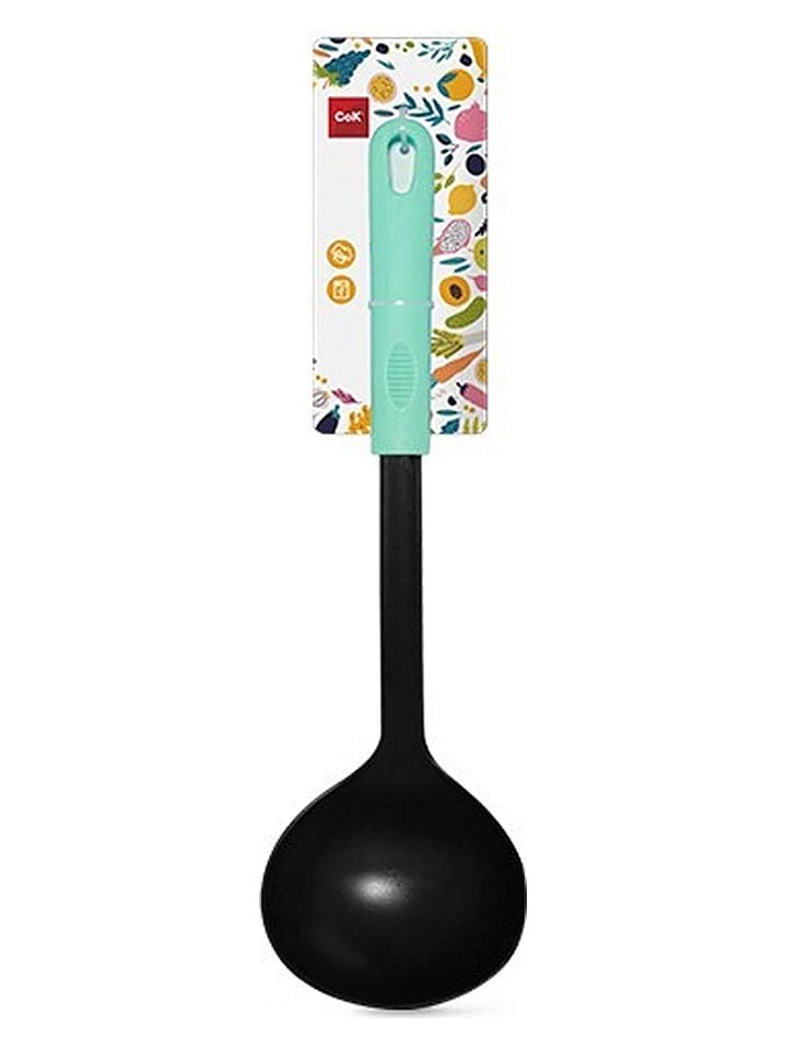 CEGECO Schöpflöffel in Mint/ Schwarz - onesize