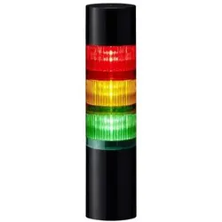 RS PRO, Personenschutz, LED Signalturm 3-stufig Linse Gelb, Grün, R