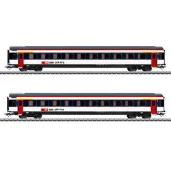 Märklin 42154 H0 Schnellzugwagen-Set EW IV A, SBB/CFF/FFS, Ep. VI