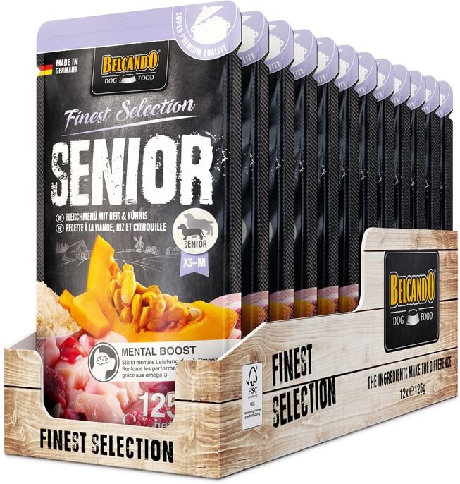 Belcando Senior Menu Carne 12 uds x 125g