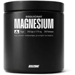 Big Zone - Magnesium Bisglycinat - 240 Kapseln