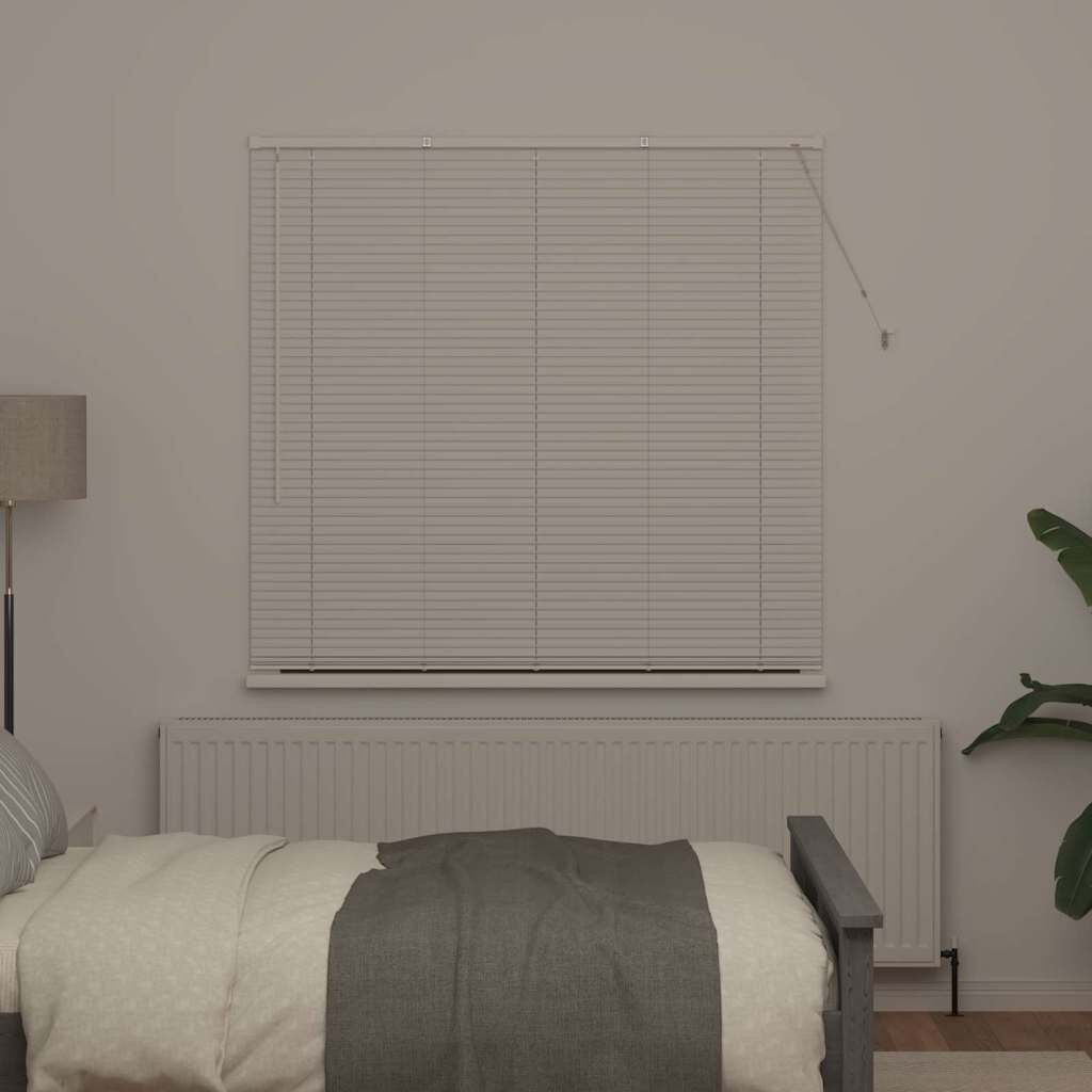 Latitude Run Horizontal/Venetian blind White 175cm L x 140cm W