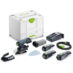 Festool Akku-Deltaschleifer DTSC 400 3,0 I-Set inkl. 2x Akku 1x Ladegerät 578138