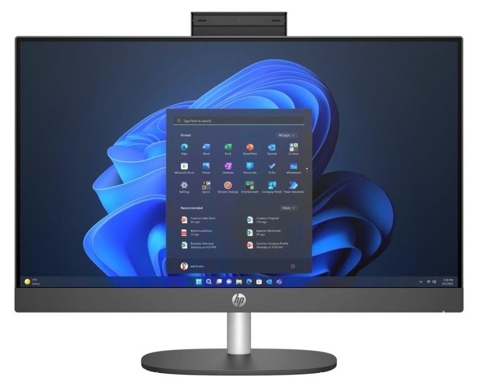 HP ProOne 240 G10 AIO i5-1335U 23,8"FHD 16GB DDR4 3200 SSD512 Intel Iris Xe Grafik W11Pro