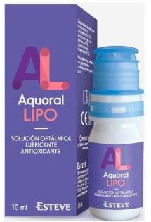 Esteve Aquoral lipo Solución Oftálmica Lubricante y Antioxidante 10 ml