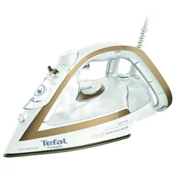 Tefal FV8042 Puregliss Dampfbügeleisen in weiß mit integriertem Kalksystem