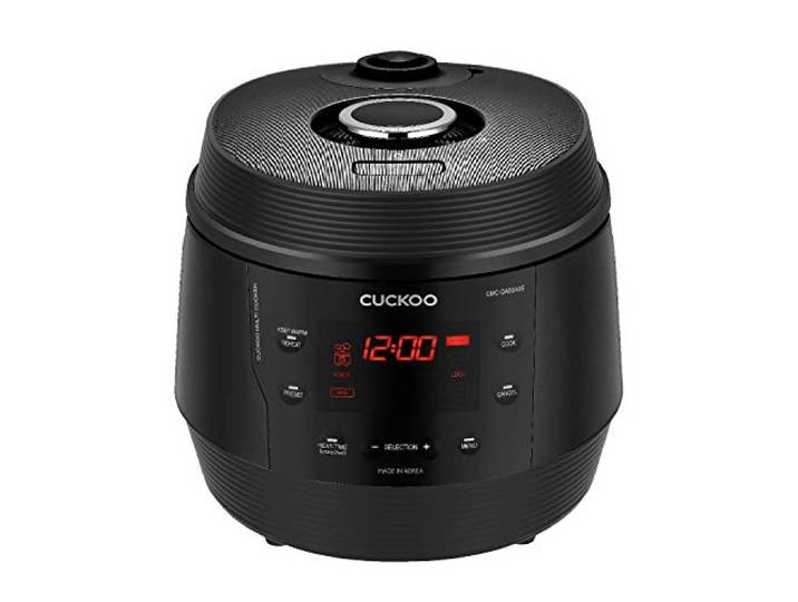 CUCKOO CMC-QAB549S Premium 8 en 1 Multicuiseur ICOOK Q5 avec 10 modes préprogrammés\, Noir