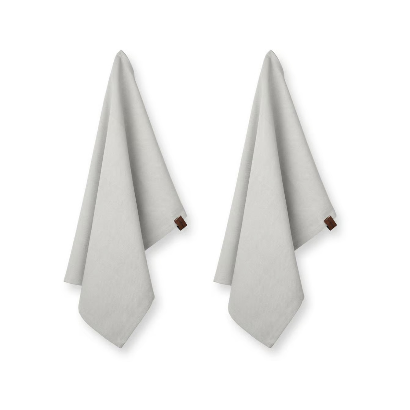 Humdakin ecologische theedoek 2-pack Stone 45 x 70 cm
