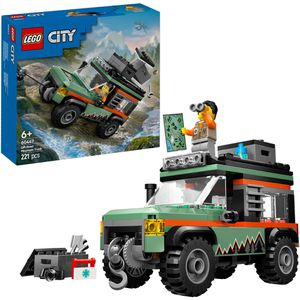 LEGO City 60447 Offroad Geländewagen, ab 6 Jahre, 221 Teile