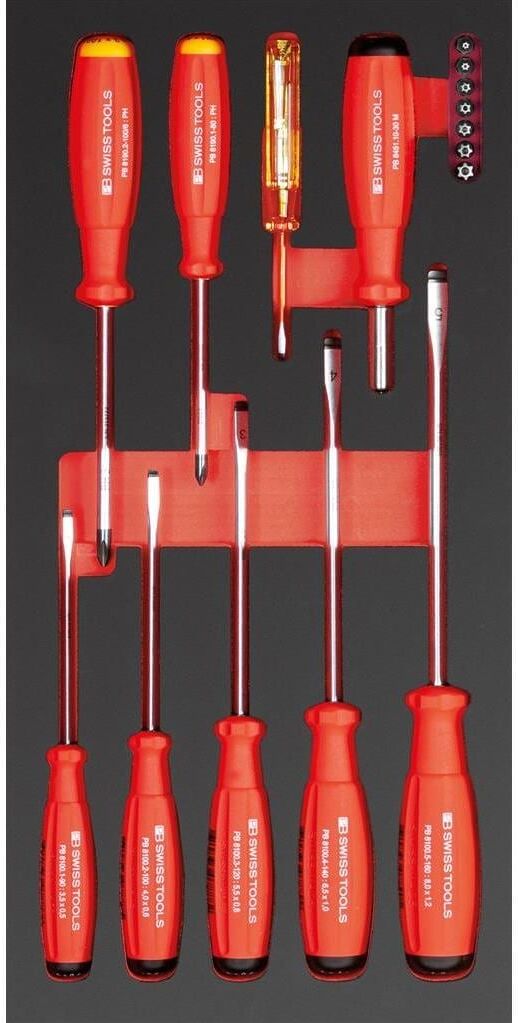 Schraubendreher KRAFTWERK "PB 16-teilig", bunt, L:200mm, Schraubendreher, Schraubendreher bunt Einheitsgröße