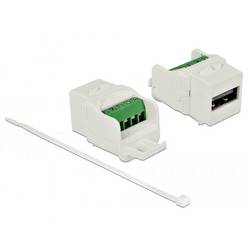 Delock 86376 USB 2.0-Einbaumodul Keystone Kabel 1 St.