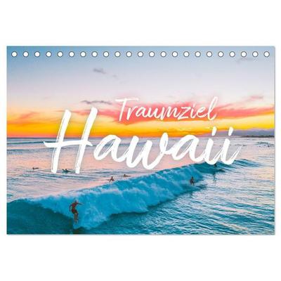 Hawaii Traumziel (Tischkalender 2027 DIN A5 quer), CALVENDO Monatskalender