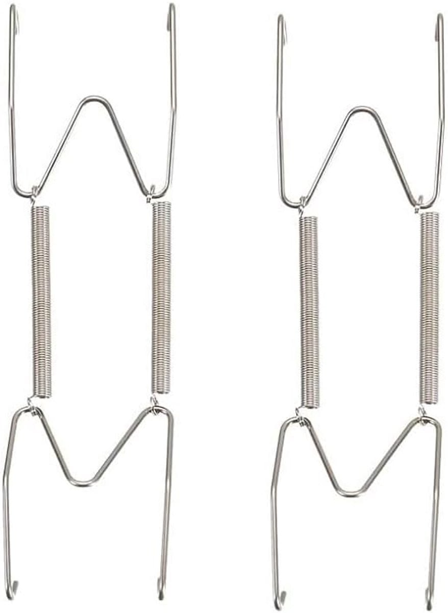 Onzichtbare Wandplaathangers 2 Stuks - Roestvrij Staal Plaathouders voor Decoratie en Kunst